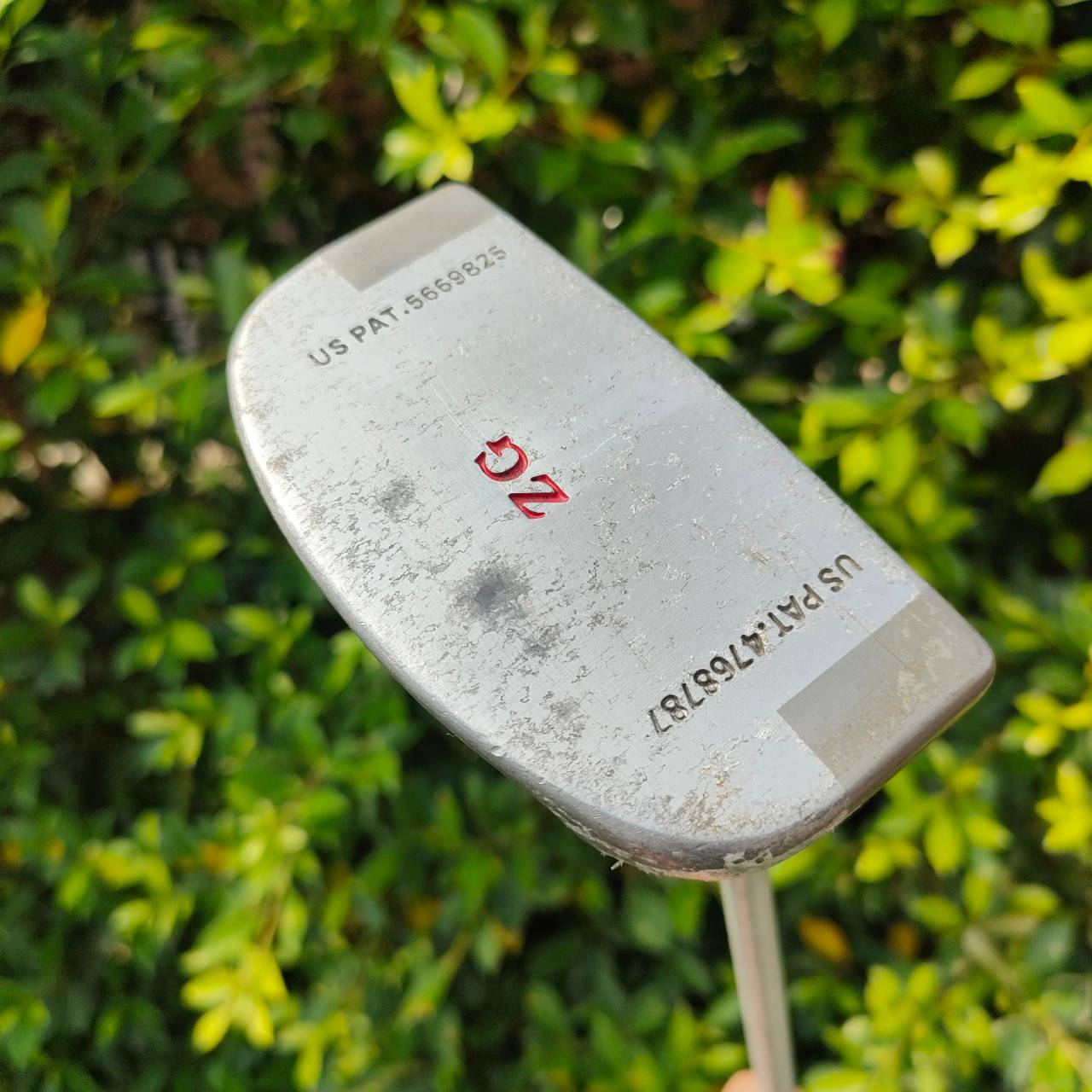 PUTTER ZG US PAT ความยาว 34 นิ้ว พัตเตอร์น้ำหนักดีมาก หน้าอินเสิร์ทแบบเกาะไลน์มาก ราคาสบายกระเป๋า