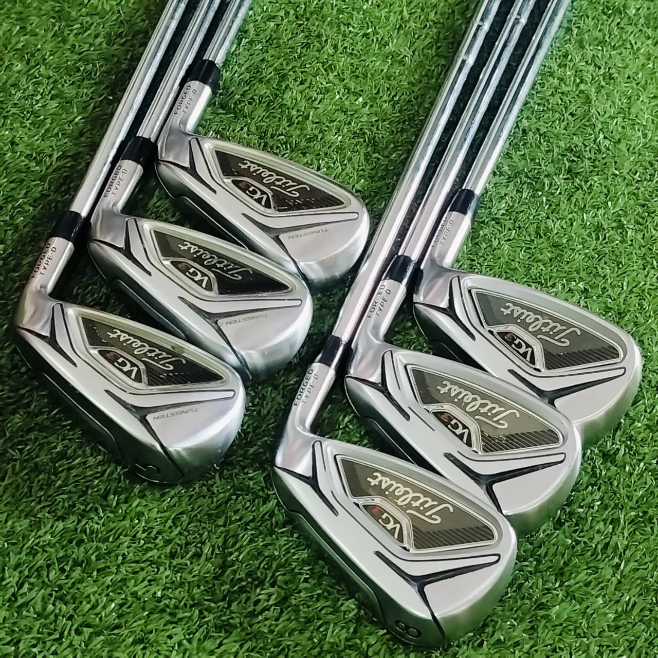 ชุดเหล็ก Titleist VG3 FORGED TYPE D ชุดสุดพรีเมี่ยม เน้นขายในประเทศญี่ปุ่น ตีกว่าพวก AP1 AP2 มากๆ ตีง่าย ไกล ตรง นุ่มจัด จบครบในเหล็กเดียว ไม้กอล์ฟพรีเมี่ยมมือสองญี่ปุ่น By NakaraLuxurious