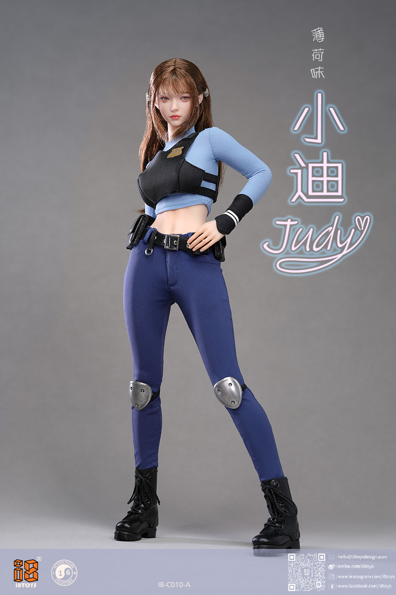 [สั่งจอง] I8TOYS 1/6 : Peppermint Judy Head Sculpt & Outfit Set (เฉพาะ หัว ชุด ไม่รวมบอดี้)