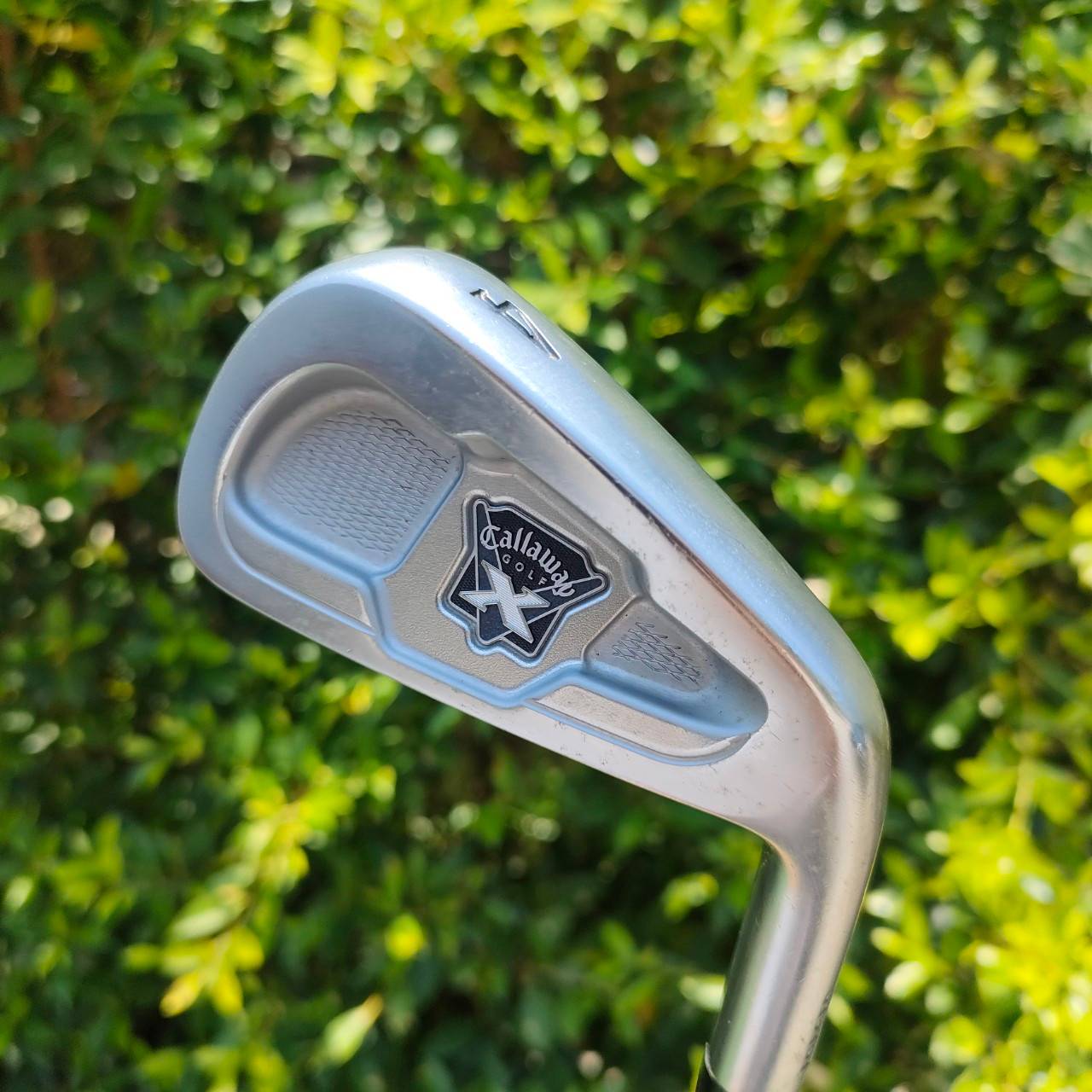 ชุดเหล็ก CALLAWAY X FORGED มีเหล็ก 4-9 เเละ PW ก้าน PROJECT 5.5 สุดยอดเหล็กเนื้อ FORGED ระดับพรีเมี่ยม จากแบรนด์ Callaway ครับ สุดมันส์ ใบไม่ใหญ่เทอะทะ คมๆเลยครับ แต่ตีง่ายมากตากสไตล์ Callaway เพราะมี CAVITY การกระจายชดเชย ความผิดพลาดได้ดีมาก บอกเลยครับ เ