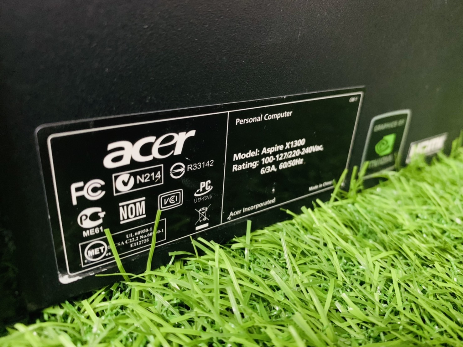 เดสก์ทอป Acer Desktop PC Aspire X1300 คอม พิวเตอร์แบบตั้งโต๊ะ มีประกัน
