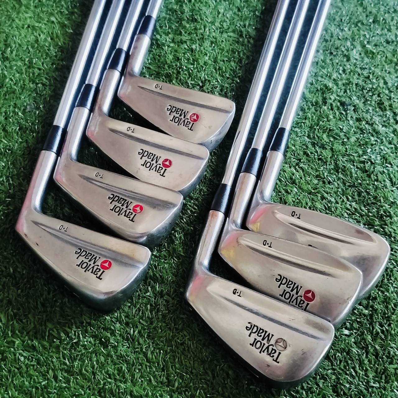 ชุดเหล็ก Taylormade Tour Preferred Forged มีเหล็ก 3 4 5 6 7 8 9 สภาพสวยจัด คลาสสิค ก้าน DYNAMIC GOLD R300 เดิมทั้งชุดเลยค่ะ ไม้กอล์ฟพรีเมี่ยมมือสอง ของแท้ By NakaraLuxurious
