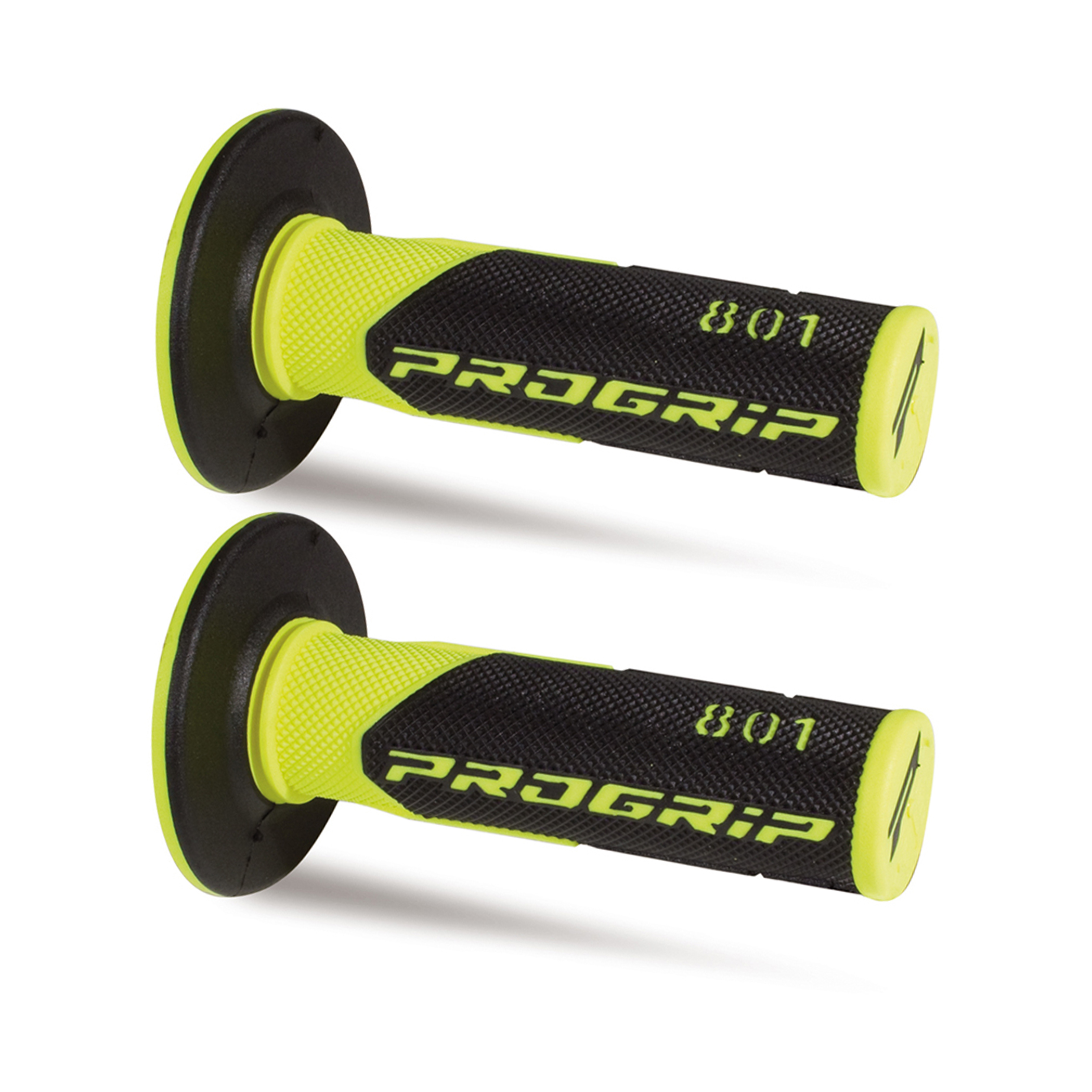 ปลอกแฮนด์ Progrip 801-252 fluorescent yellow / black