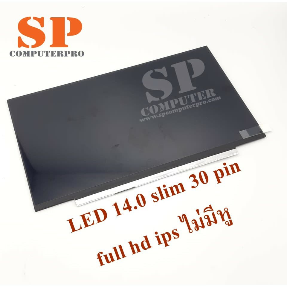จอโน๊ตบุ๊ค-LED Asus x412u Dell inspiron 5480 7460 14นิ้ว LED 14.0 SLIM 30PIN FULL HD IPS ไม่มีหู