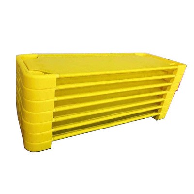 เตียงผ้าตาข่าย ขอบพลาสติก เตียงผ้าใบ เตียงเด็กเตรียมอนุบาล -อนุบาล3 สำหรับโรงเรียน ศูนย์พัฒนาเด็กเล็ก