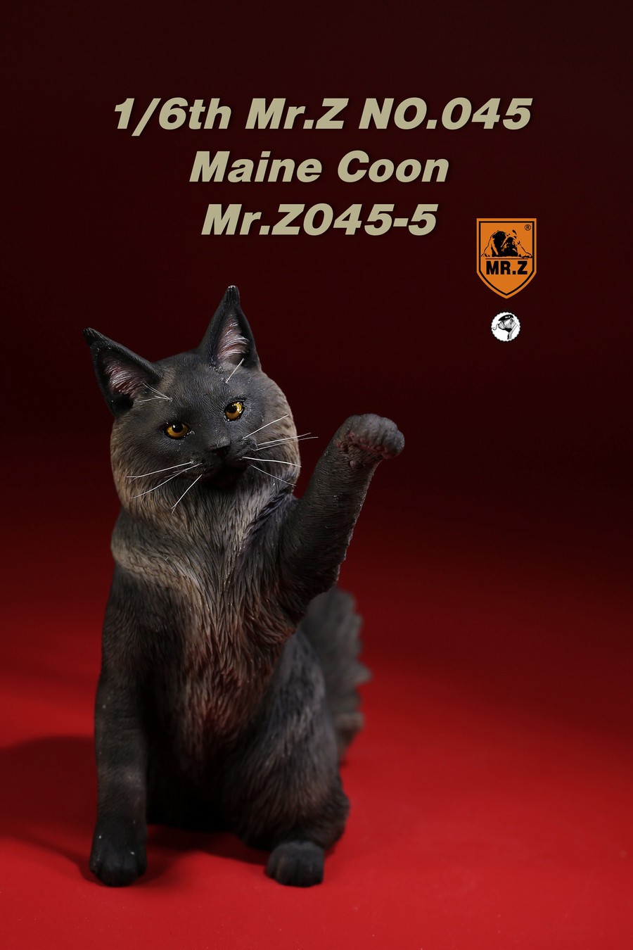 [สั่งจอง] MR. Z Animal Model MRZ045 1-5 1/6th : Maine Coon (all 5 colors)