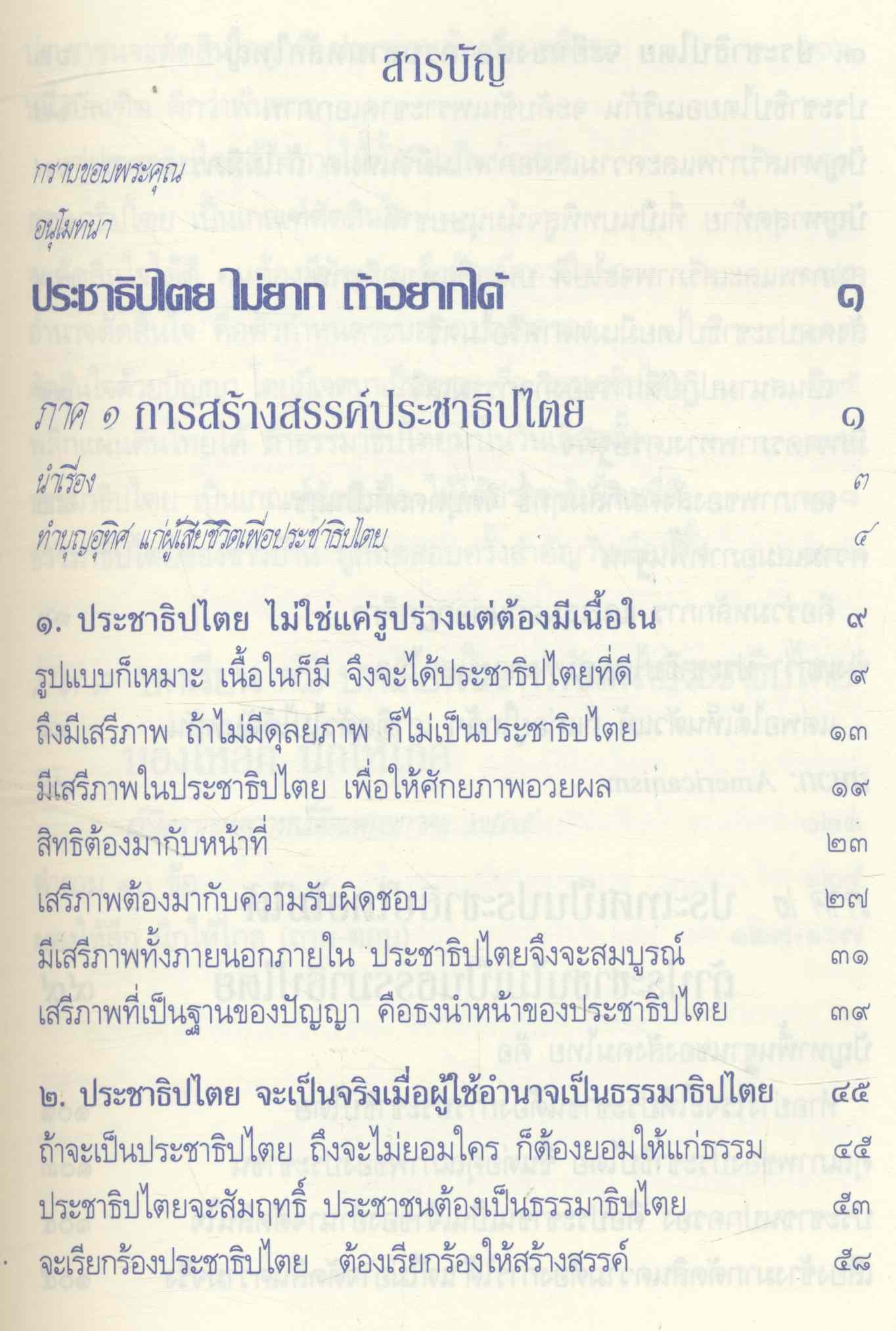 ประชาธิปไตย จริงแท้...คือแค่ไหน