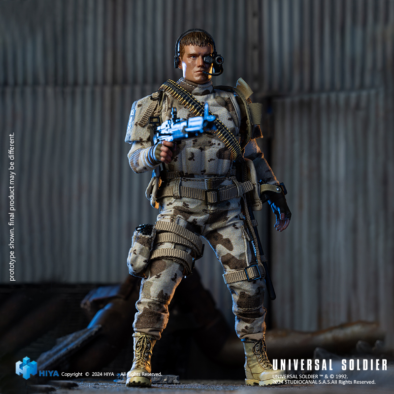 [พร้อมส่ง] Hiya Toys Exquisite Super ESU0254 1/12 : Universal Soldier - Andrew Scott