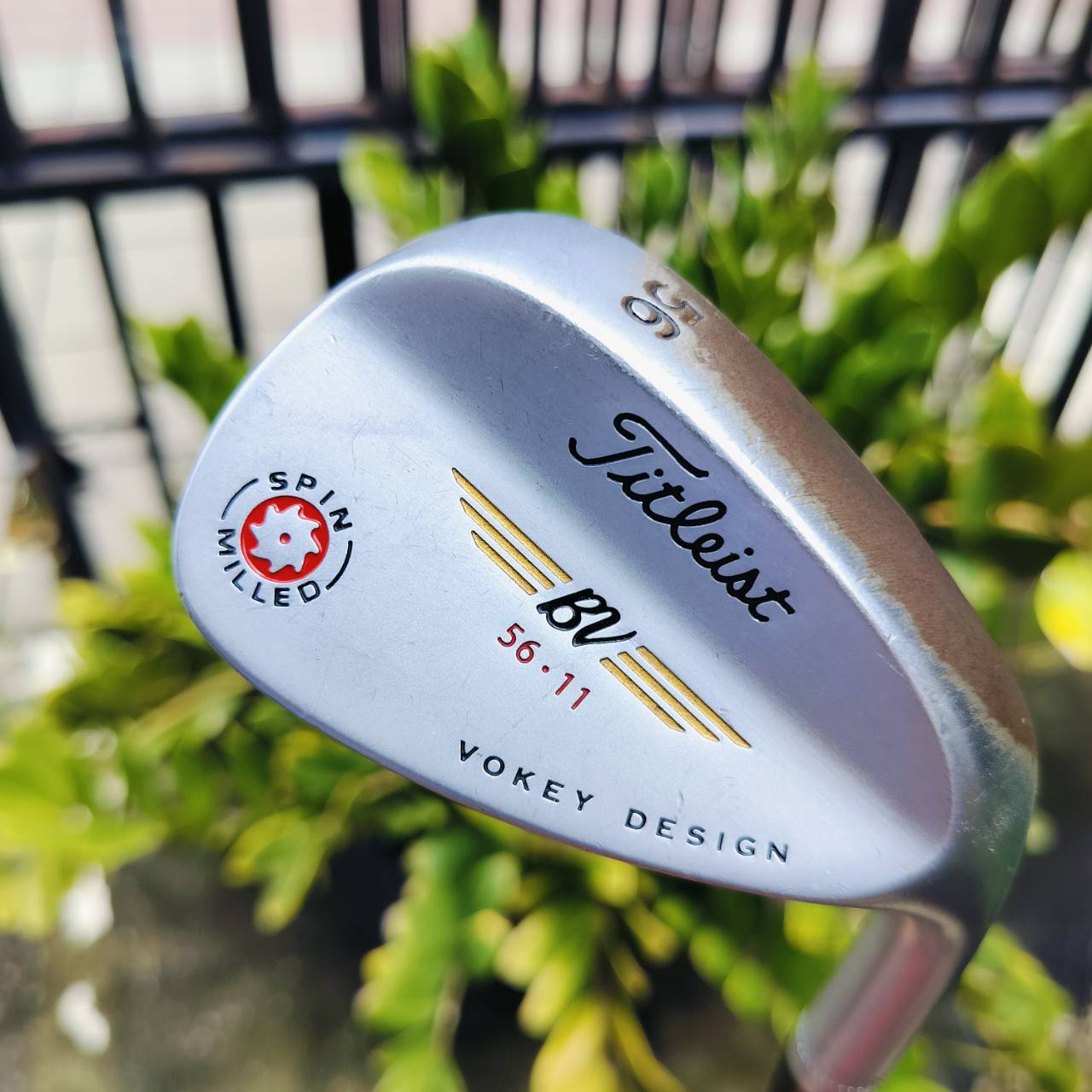 WEDGE จักรแดง Titleist VOKEY DESIGND องศา 56 BOUNCE 11 หน้า SPIN MILLED จักรแดง สปินหนักมาก ตกถอยๆ ไม้กอล์ฟพรีเมี่ยมมือสอง ของแท้ By NakaraLuxurious