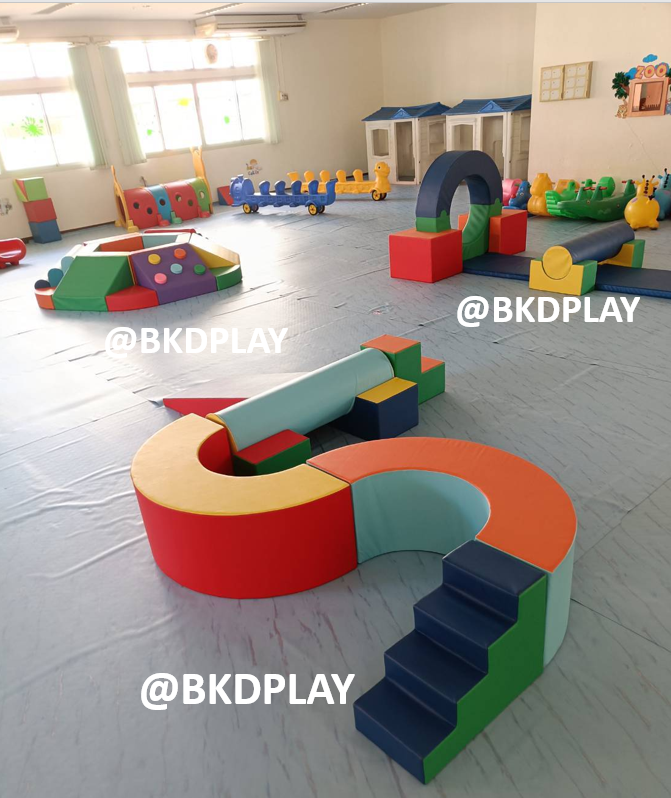 โดนัทนุ่มนิ่ม พร้อมเบาะทางเดินฝึกทรงตัว กระตุ้นพัฒนาการ กิจกรรมบำบัด กายภาพบำบัดเด็ก เสริมพัฒนาการกล้ามเนื้อมัดใหญ่ indoorplayground รับผลิตเครื่องเล่นนุ่มนิ่ม softplay ใช้ในโรงเรียนนอนุบาล ศูนย์พัฒนาเด็กเล็ก โรงพยาบาล