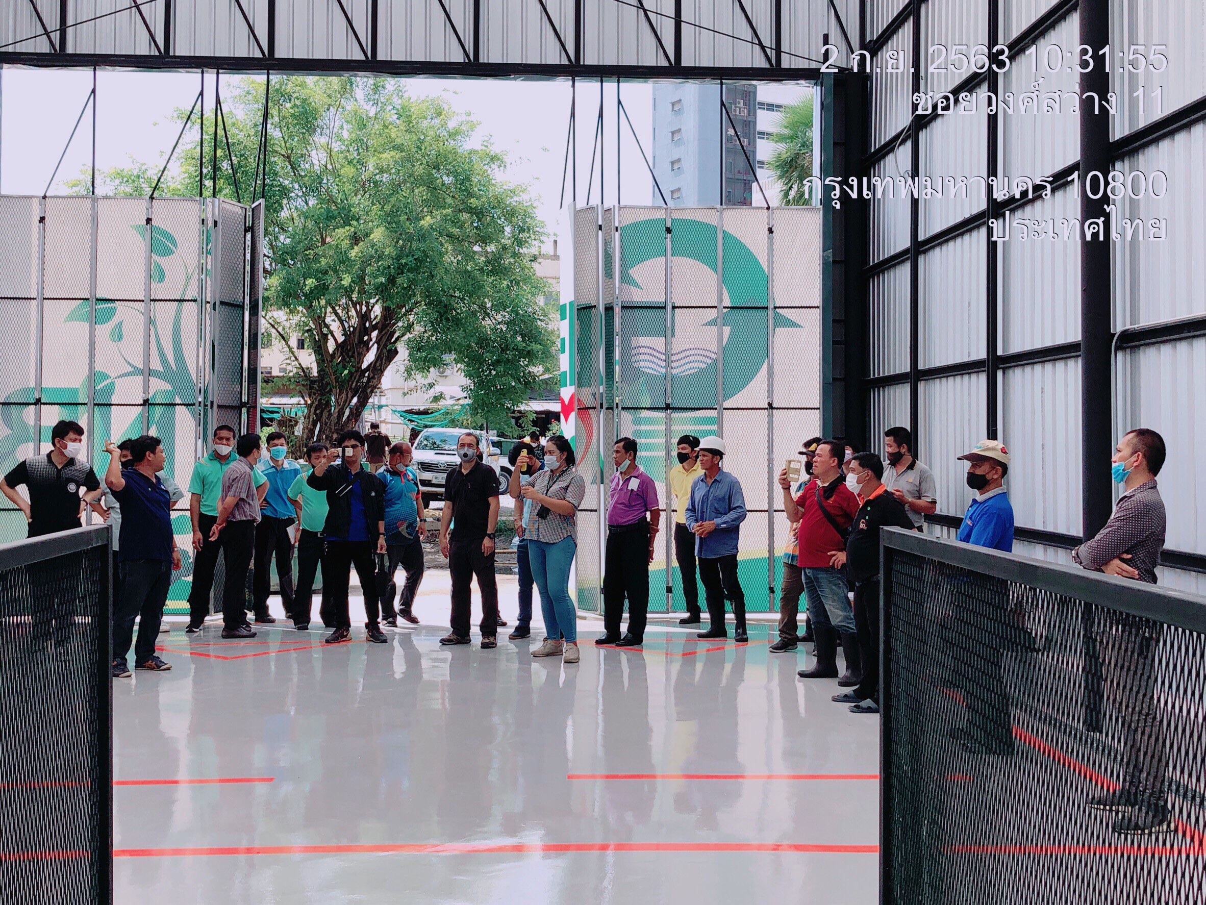 พระจอมเกล้าพระนครเหนือ ก่อสร้างโรงแยกขยะรีไซเคิล