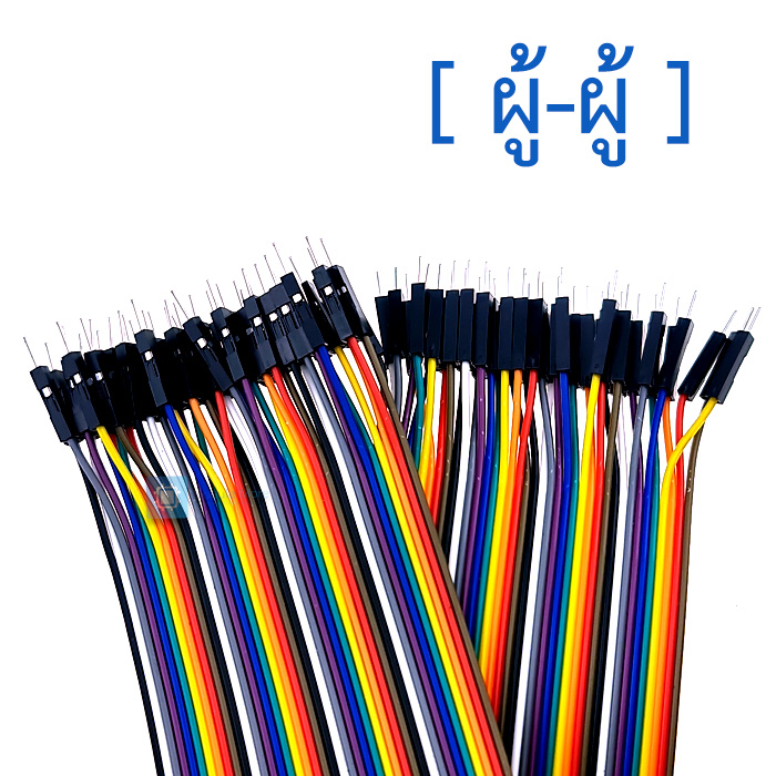 Dupont Jumper 40P color wire 31cm pure copper [male-male, male-female, female-female]