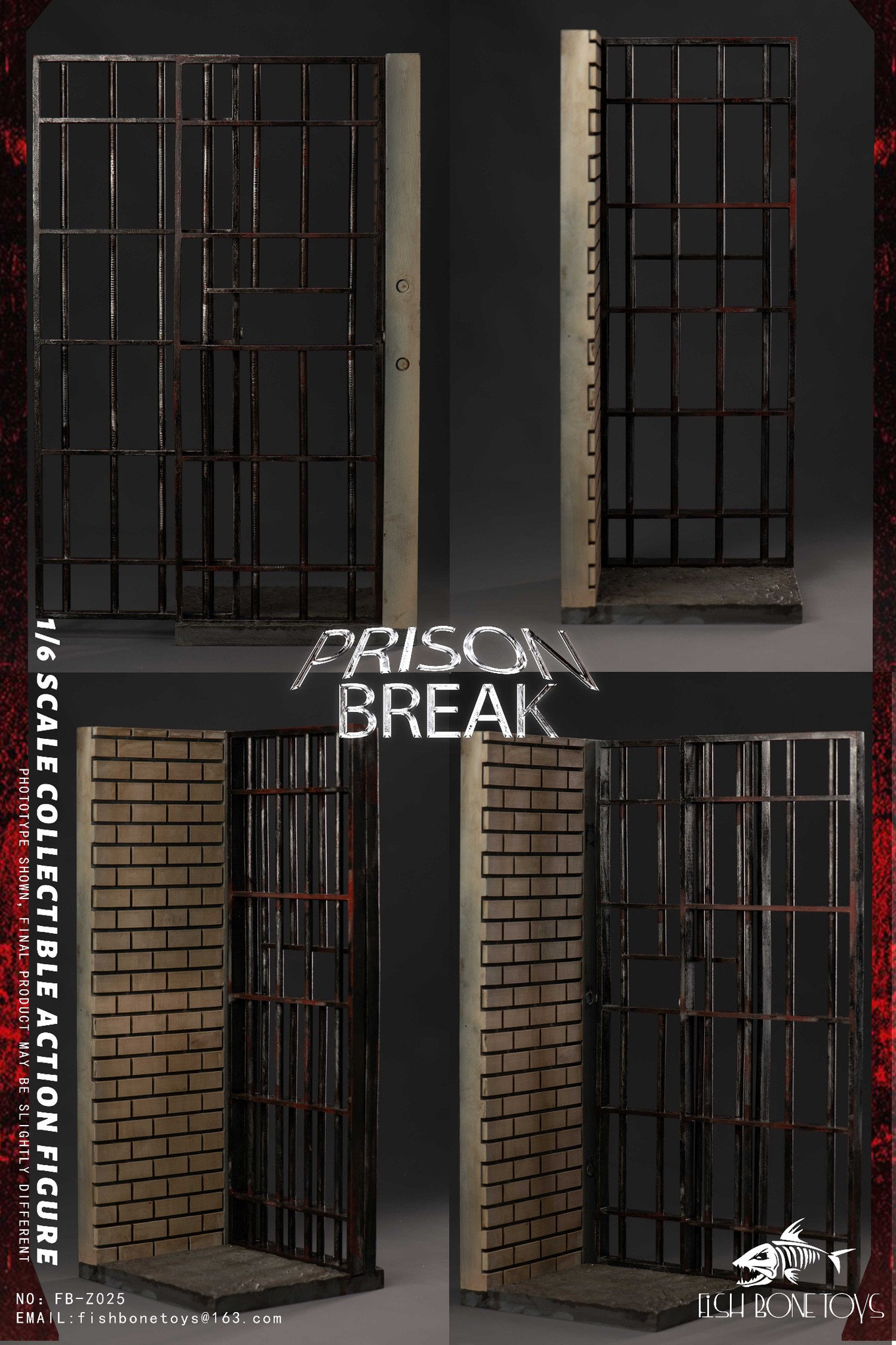 [สั่งจอง]FISH BONETOYS 1/6 : Prison Break