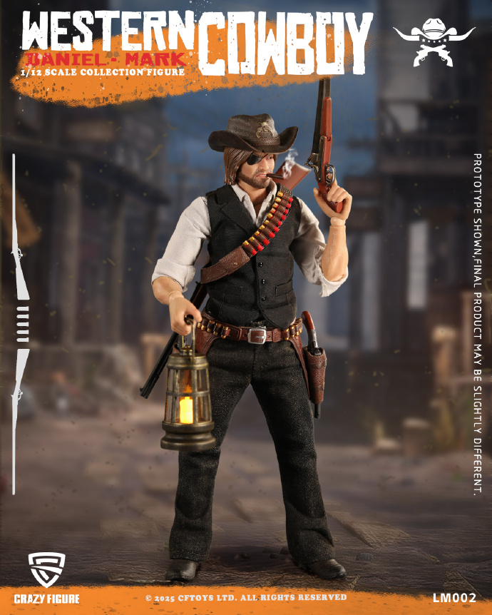 [สั่งจอง]CFTOYS LM002 1/12 : Western Cowboy Daneiel - Mark