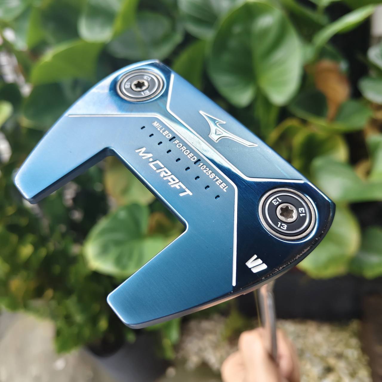 PUTTER MIZUNO M-CRAFT VI ทรงปีกสองข้าง นิยมสูงสุดตอนนี้ บล๊านซ์มาก หน้า MILLED ที่สุดของความเกาะไลน์