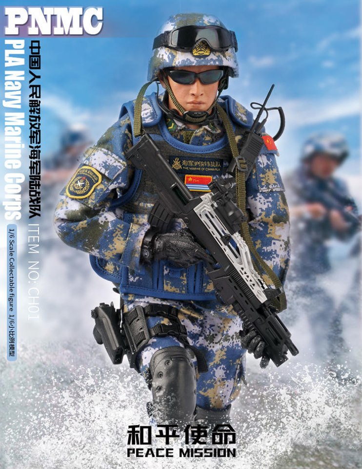 [สั่งจอง]KADHOBBY 1/6 No.CH01 PLA Navy Marine Corps KADHOBBY 1/6 No.CH02 PAP People's Armed Police KADHOBBY 1/6 No.CH03 PFOR Chinese peacekeepers