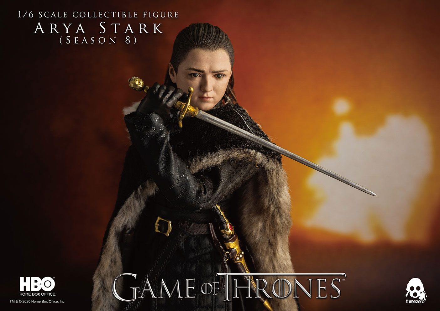 [สั่งจอง]ThreeZero 3Z0143 1/6 Game of thrones : Arya Stark