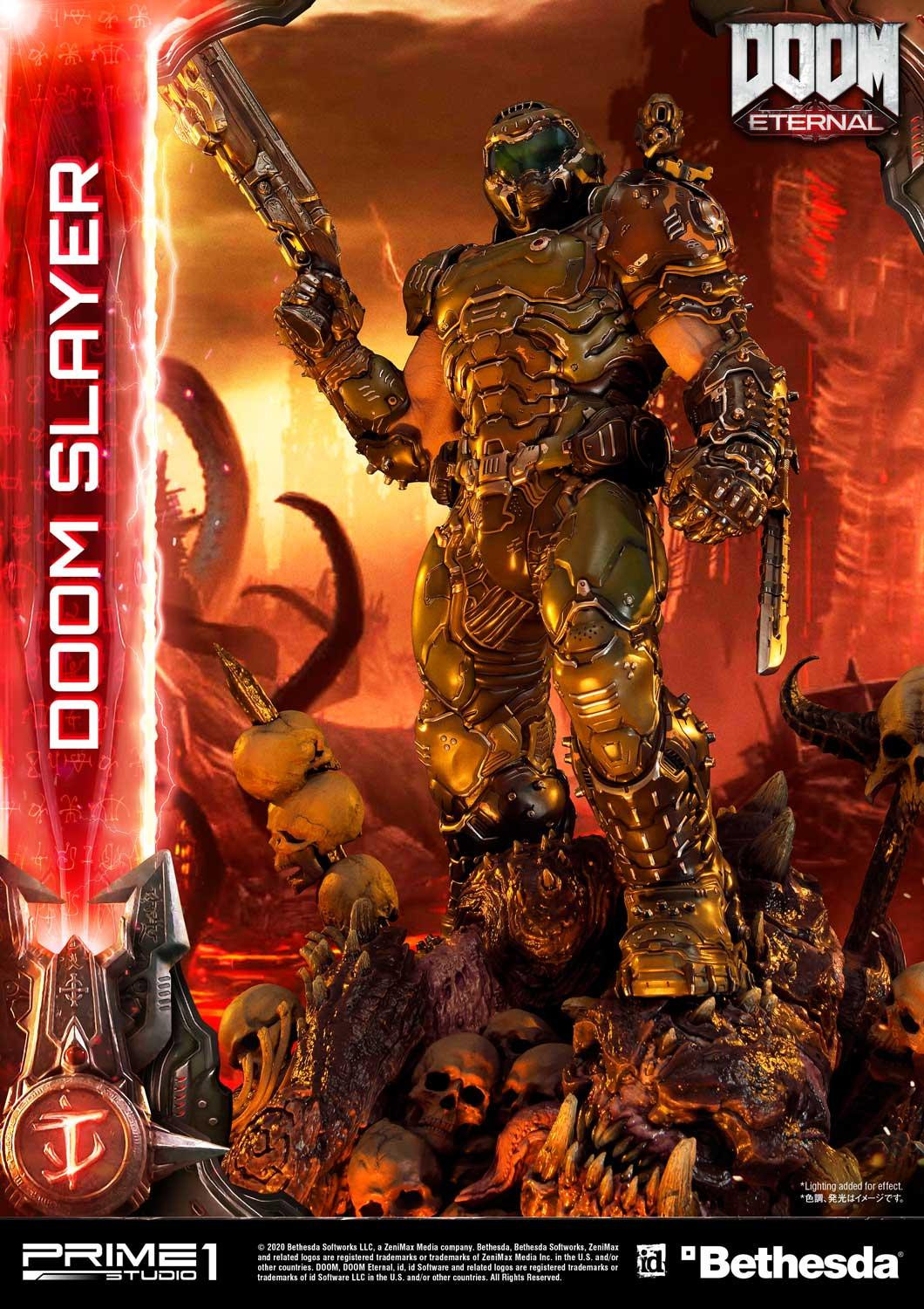 [สั่งจอง]Prime 1 Studio UMMDOOM-01: Doom Slayer (Doom Eternal) [Standard Ver.]