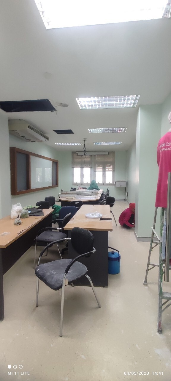 งานปรับปรุงห้องประชุมภาควิชาอายุรศาสตร์ร.พ.ศิริราช