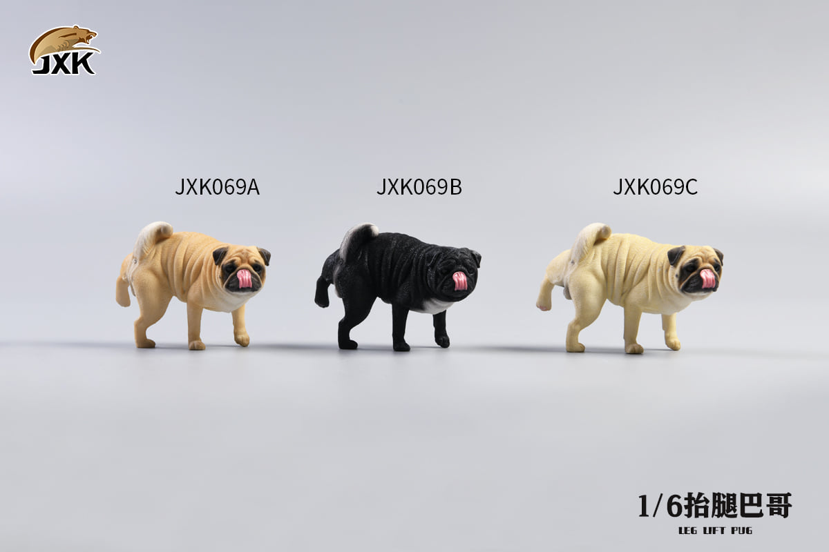 [สั่งจอง]JXK JXK069 1/6 : Leg Lift Pug