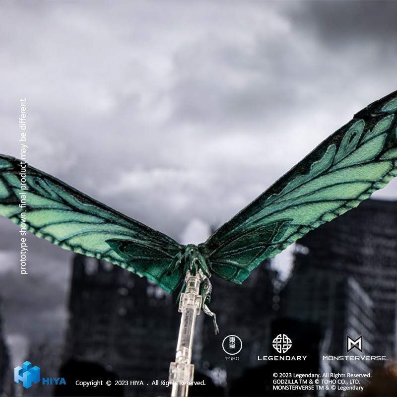 [สั่งจอง]Hiya toys EXQUISITE BASIC EBG0411 : Mothra Emerald Titan Ver.