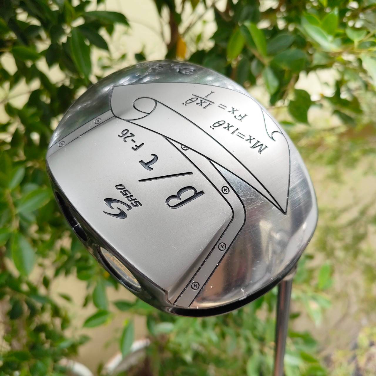 サソー(SASO) サソー β/τ F-26 DRIVER SASO B/ T F-26 ก้าน D-REV SPECIAL ออกแบบอย่างสุดพิเศษ ตีแล้วตรงมาก ไม้กอล์ฟพรีเมี่ยมมือสอง ของแท้ By NakaraLuxurious