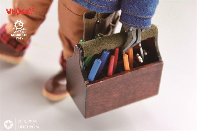 [สั่งจอง]Whycat & GEARHEADTOYS GHT001 ClumsyBot Series NO.1 : Repairman Curry