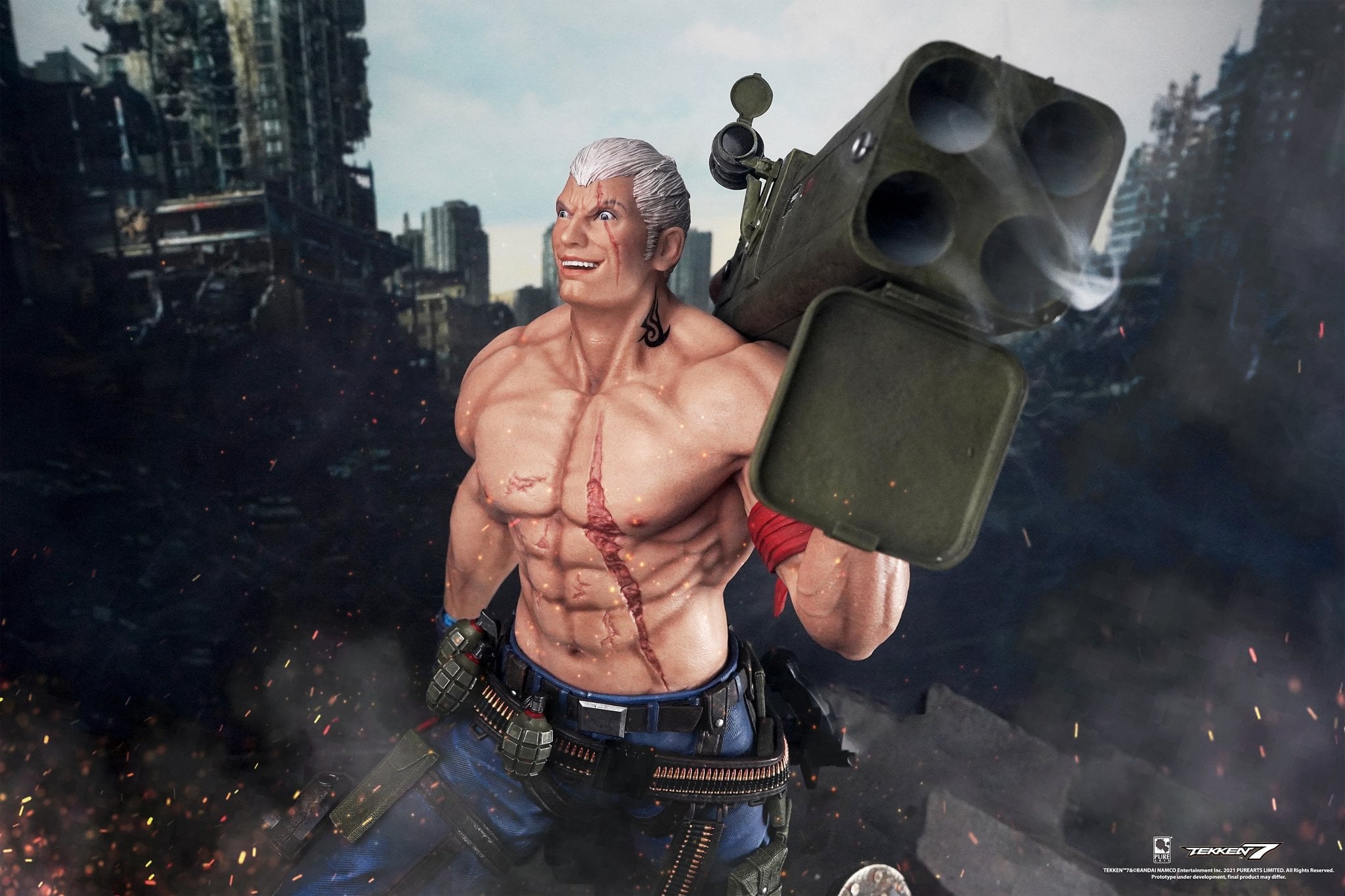 [สั่งจอง]PUREARTS 1/4 : Tekken - Bryan Fury