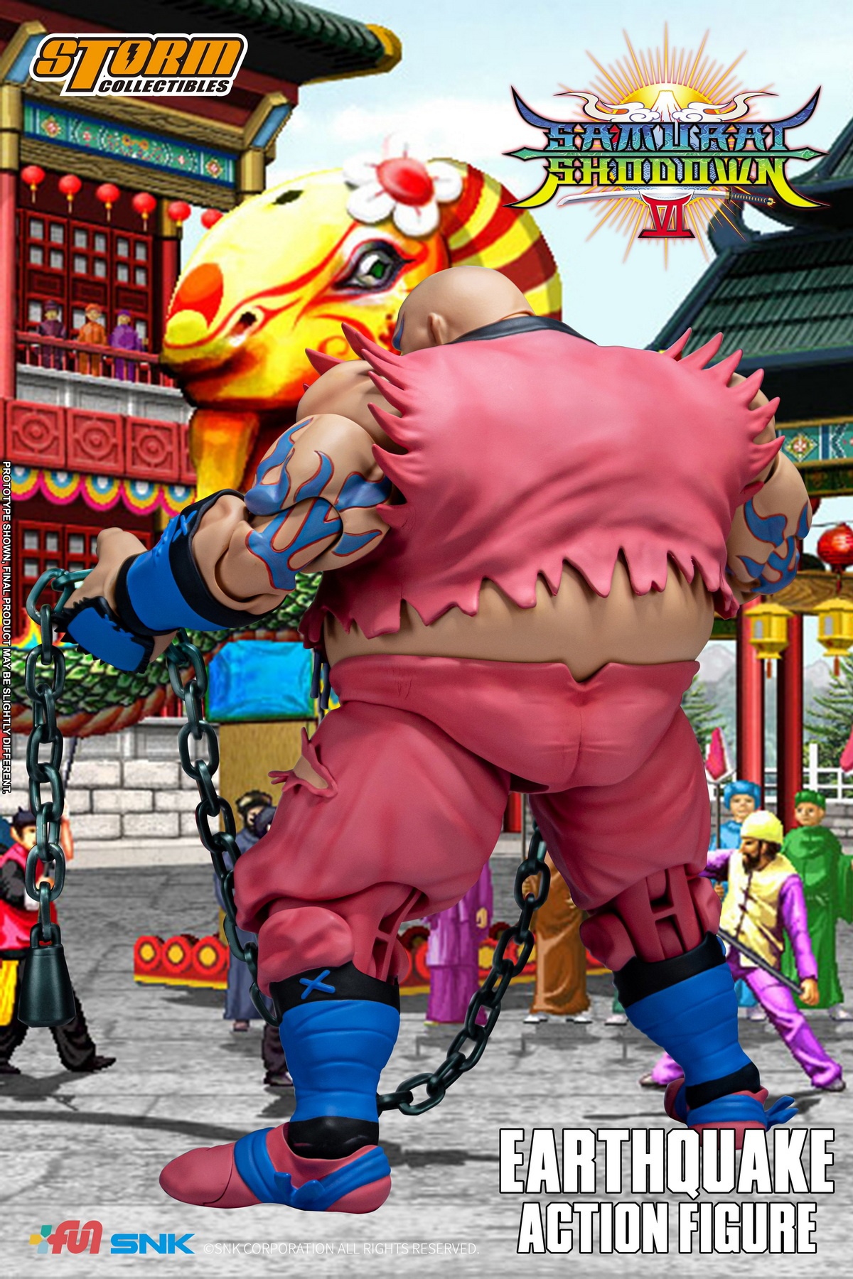 [สั่งจอง]Storm Toys SNSS05 1/12 : Samurai Shodown VI EARTHQUAKE