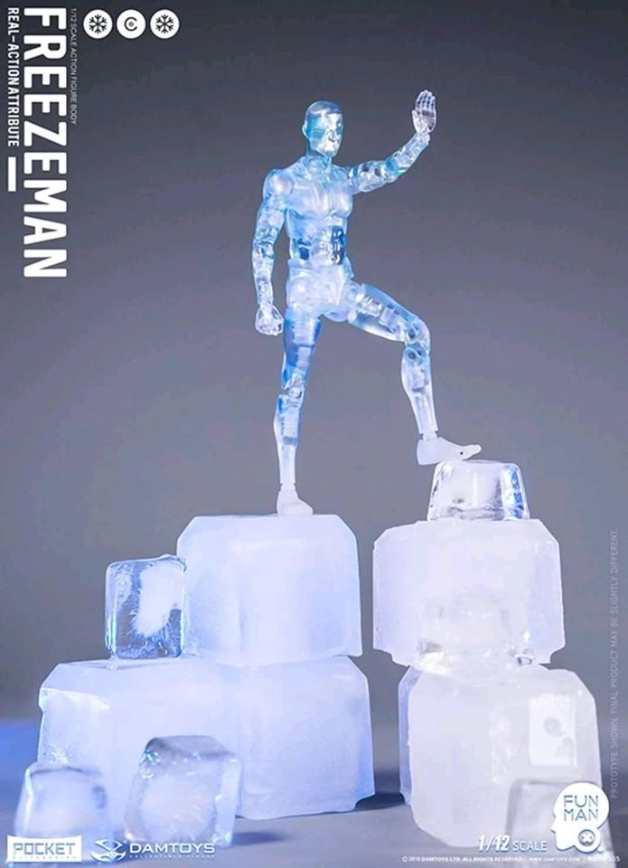 [สั่งจอง] DAMTOYS 1/12TH SCALE ACTION FIGURE “FREEZEMAN”----DPS05