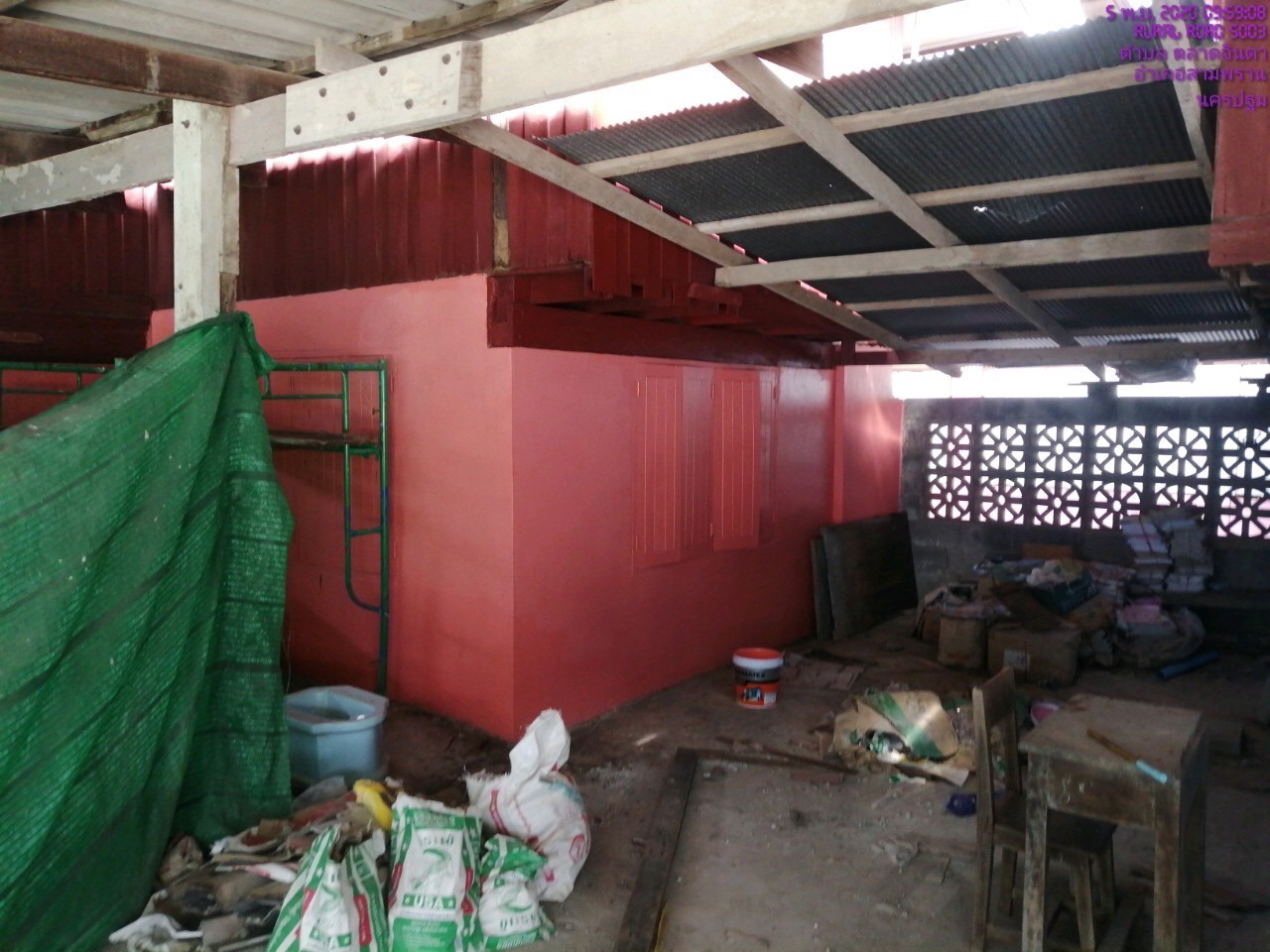 ปรับปรุงบ้านพักครูโรงเรียนปรีดาราม (สามพราน)