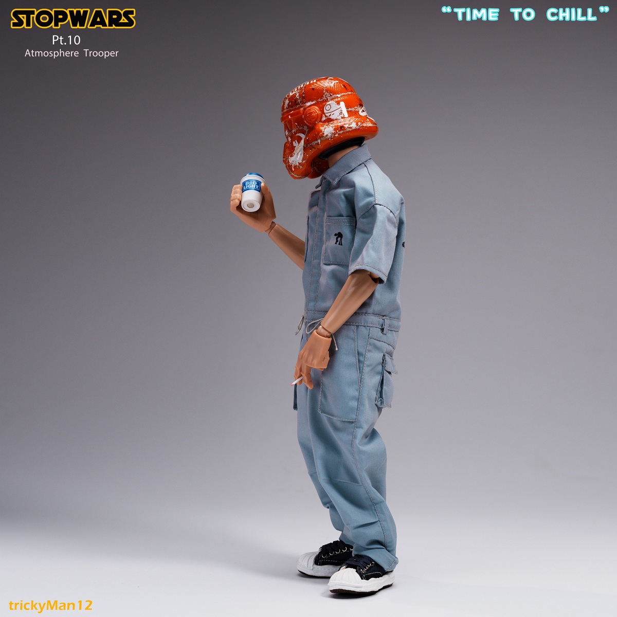[พร้อมส่ง]trickyMan12 1/6 : STOPWARS Atmosphere Trooper Set -Pt.10