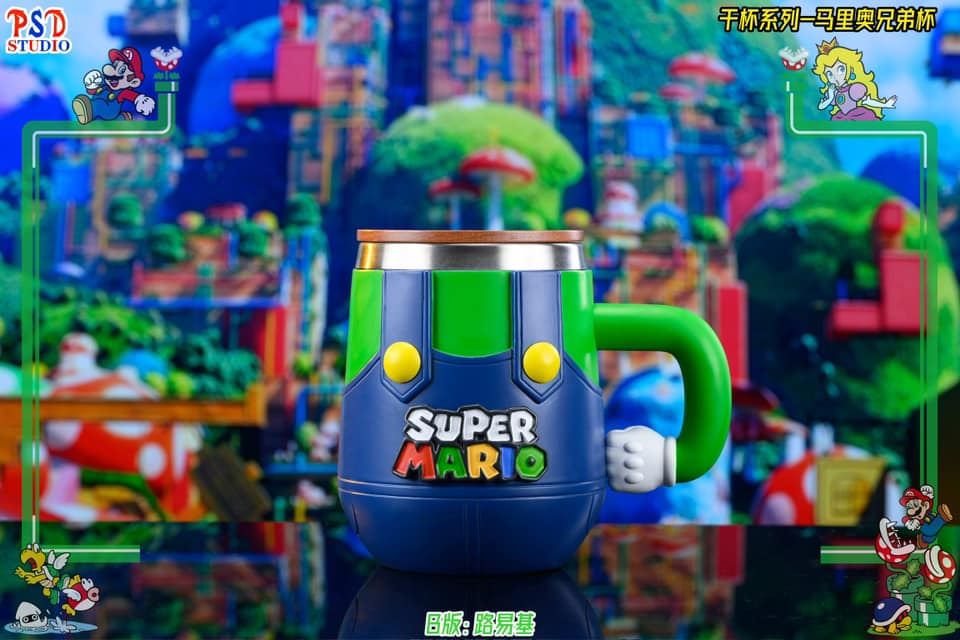 [สั่งจอง] PSD Studio Mario Cup - Super Mario A Mario / B Luigi