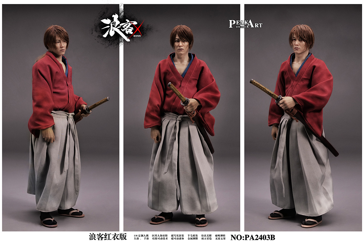 [สั่งจอง] PEAKART STUDIO 1/6 : Rurouni (silicone custom-grade)