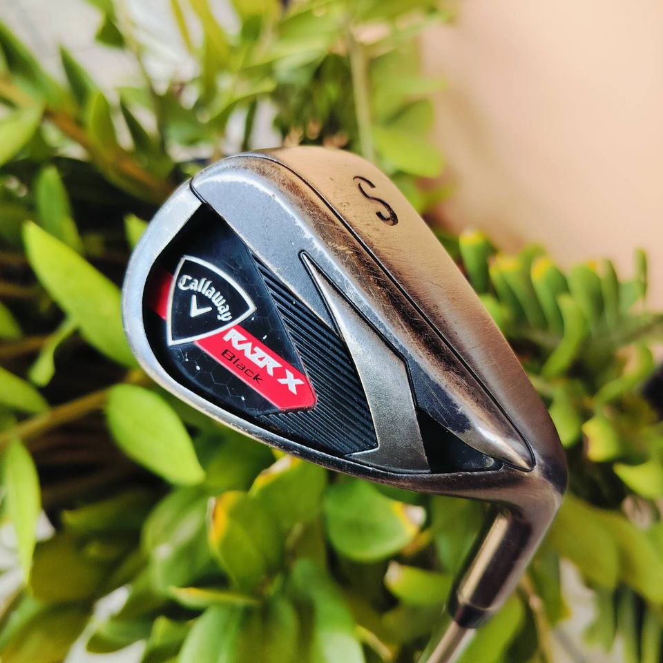 SW Callaway RAZR X BLACK องศา 56 ก้าน NS PRO 950 FLEX R ระเบิดทรายง่ายกว่าเหล็กใบเบลดมาก ขึ้นง่ายและได้ระยะ ไม้กอล์ฟพรีเมี่ยมมือสอง ของแท้ By NakaraLuxurious