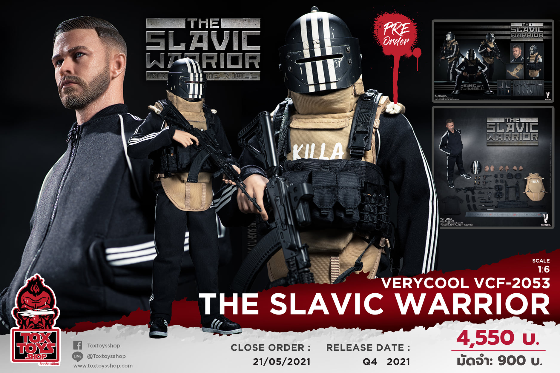 [สั่งจอง]VERYCOOL VCF-2053 1/6 : The Slavic Warrior