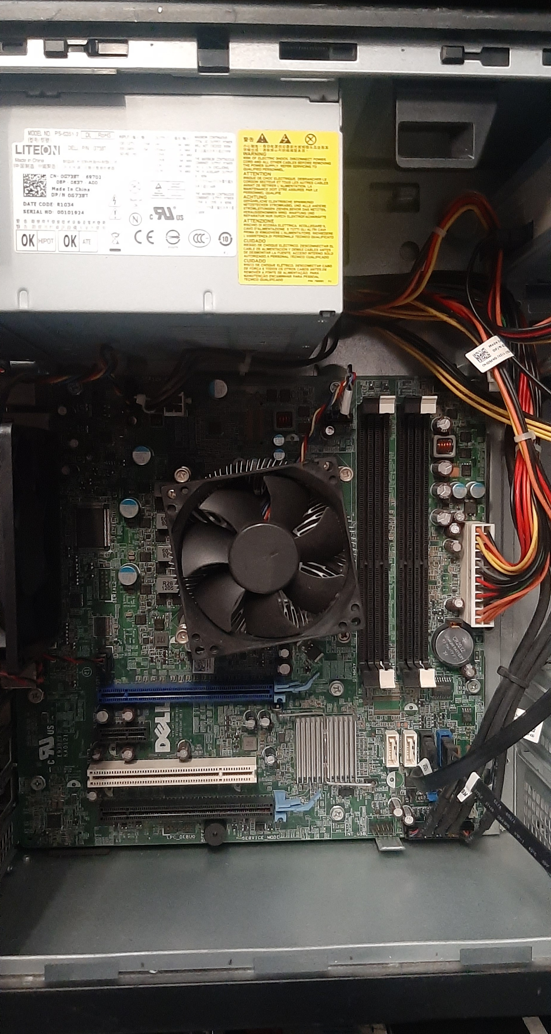 เวิร์คสเตชั่นมือสอง สภาพดี Dell Precision T1600 (i3-2120 Ram8GB HDD500GB) ประกันร้าน 1 เดือน