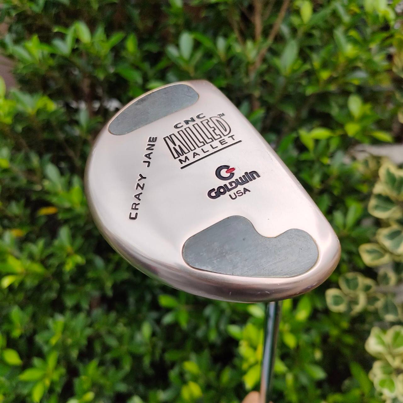PUTTER GOLDWIN CRAZY JANE CNC MILLED MALLET ความยาว 34 นิ้ว สุดยอดแห่งหน้าไม้ทำให้ลูกเกาะไลน์มากๆ