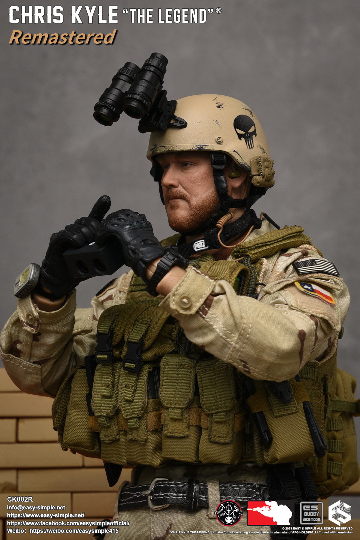 [สั่งจอง] BlackOpsToys X Easy&Simple 1/6 : Chris Kyle "The Legend" Remastered
