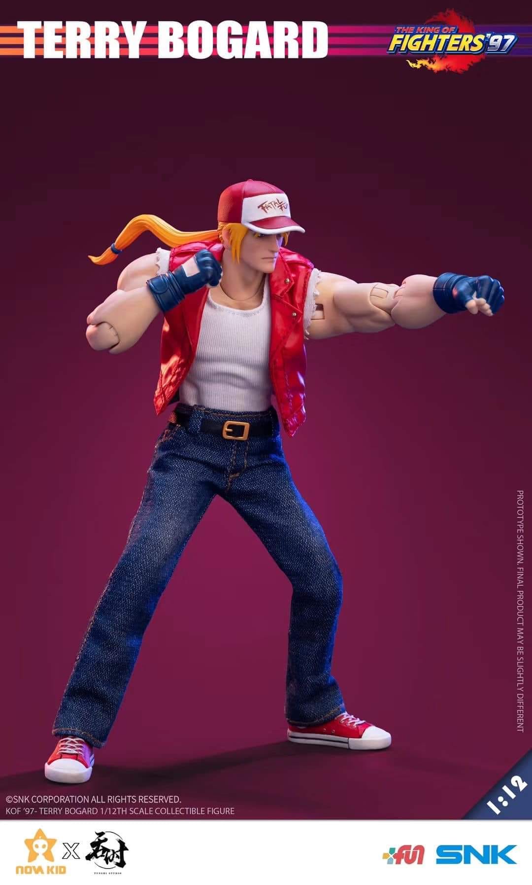[สั่งจอง] Tunshi Studio 1/12 : "The King of Fighters ’97" Terry Bogarde