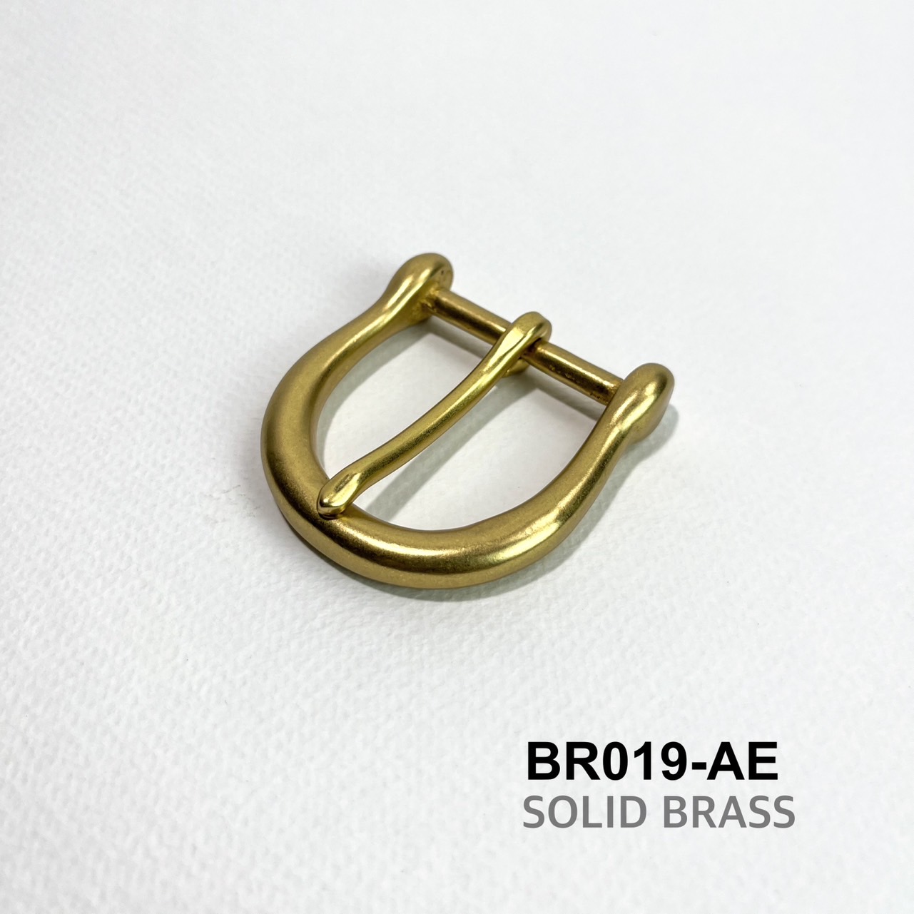 BR019-AE หัวเข็มขัดทองเหลืองแท้ ขนาด 38 มิล ชนิดลวด อะไหล่ทองเหลือง ** ราคาต่อชิิ้น**