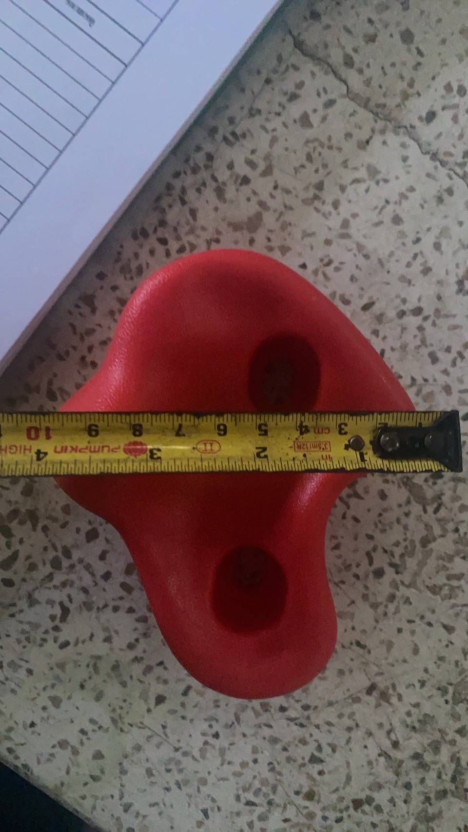 ก้อนหินปีนป่ายใหญ่ ราคาขายต่อ1ชิ้น พร้อมน็อตสกูร ที่จับ ที่ปีน อะไหล่ปีนป่าย อะไหล่เครื่องเล่นสนาม พร้อมส่ง