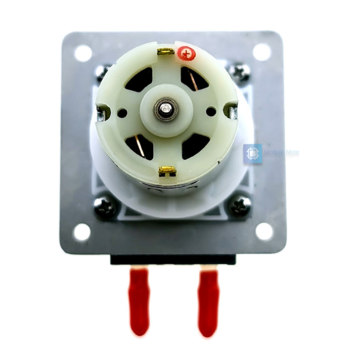 ปั้มดูดสารเคมี Peristaltic pump 12-24V 1-190mL/min ท่อภายในเป็น BPT food grade (ทนกว่า silicone)