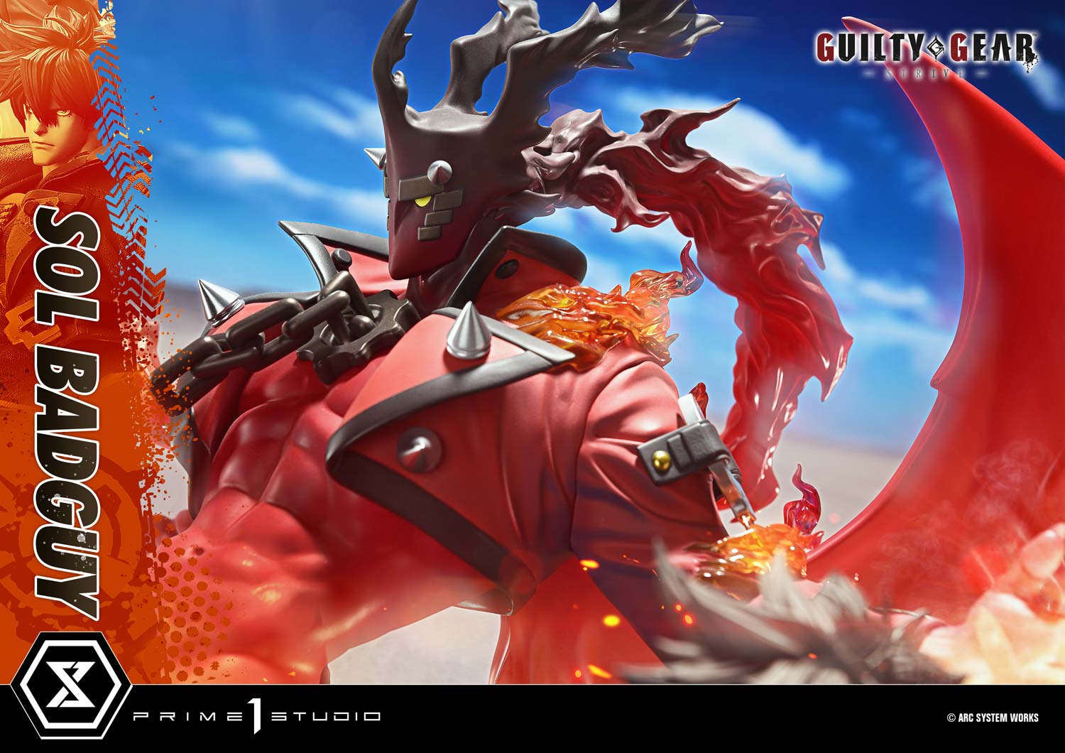 [สั่งจอง]Prime 1 Studio UPMGG-03 : Sol Badguy (GUILTY GEAR -STRIVE-)