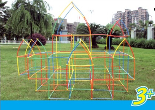 เชื่อมต่อหลอดมหัศจรรย์ 400 ชิ้น ของเล่นเสริมพัฒนาการ, ของเล่นเด็กอนุบาล, สื่อการสอนเด็กอนุบาล พร้อมส่ง