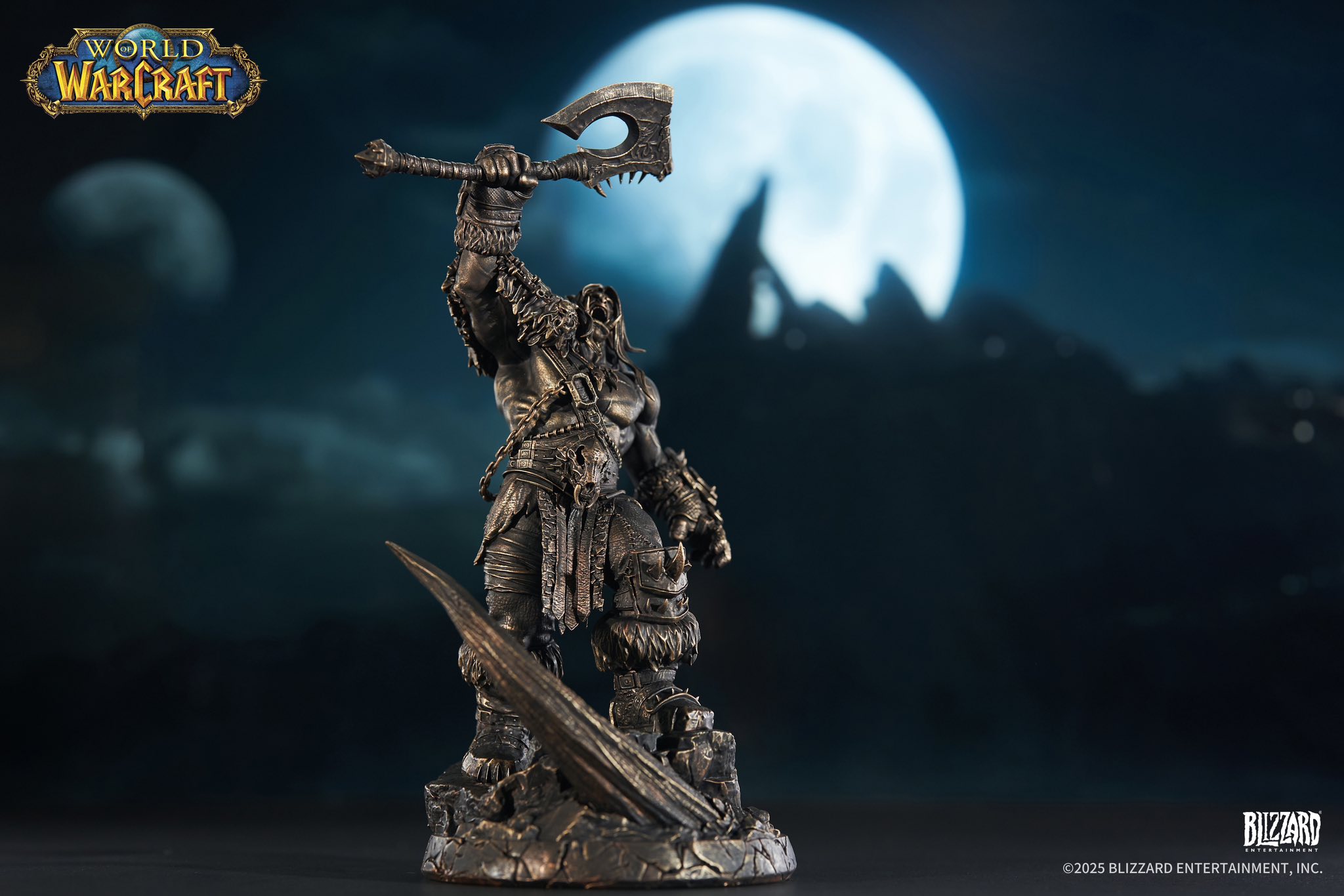 [สั่งจอง]HEX Collectibles : Grommash Hellscream 1/10 Bronze Edition (World of Warcraft)
