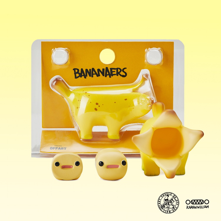 [สั่งจอง] OFFART X Kamanwilliam Bananaers Dog (9Cm)