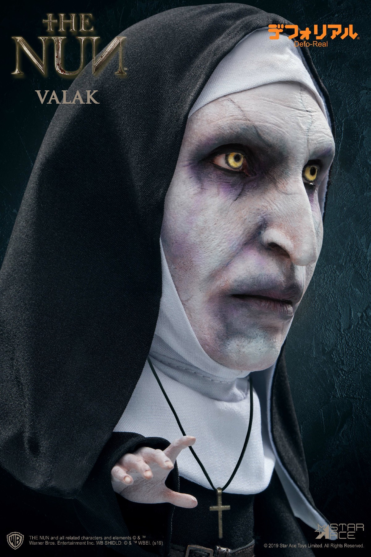 [สั่งจอง]Star Ace Toys - The Nun Defo-Real Series Soft Vinyl Figure Valak 1 Deluxe Version 15 cm SA6021 / SA6022 DF Valak 1 Normal/Deluxe ver.