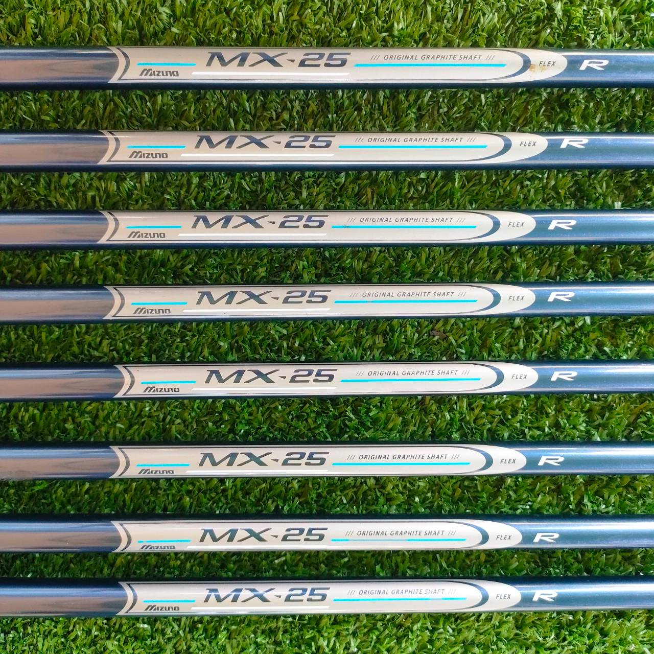 ชุดเหล็ก MIZUNO MX-25 HEMI COG มีเหล็ก 4-9 เเละ PW SW ก้าน MX-25 ORIGINAL FLEX R สภาพสวยนางฟ้าเดิมๆทั้งชุด ตีทั้งง่ายและนุ่ม ไม้กอล์ฟพรีเมี่ยมมือสอง ของแท้ By NakaraLuxurious
