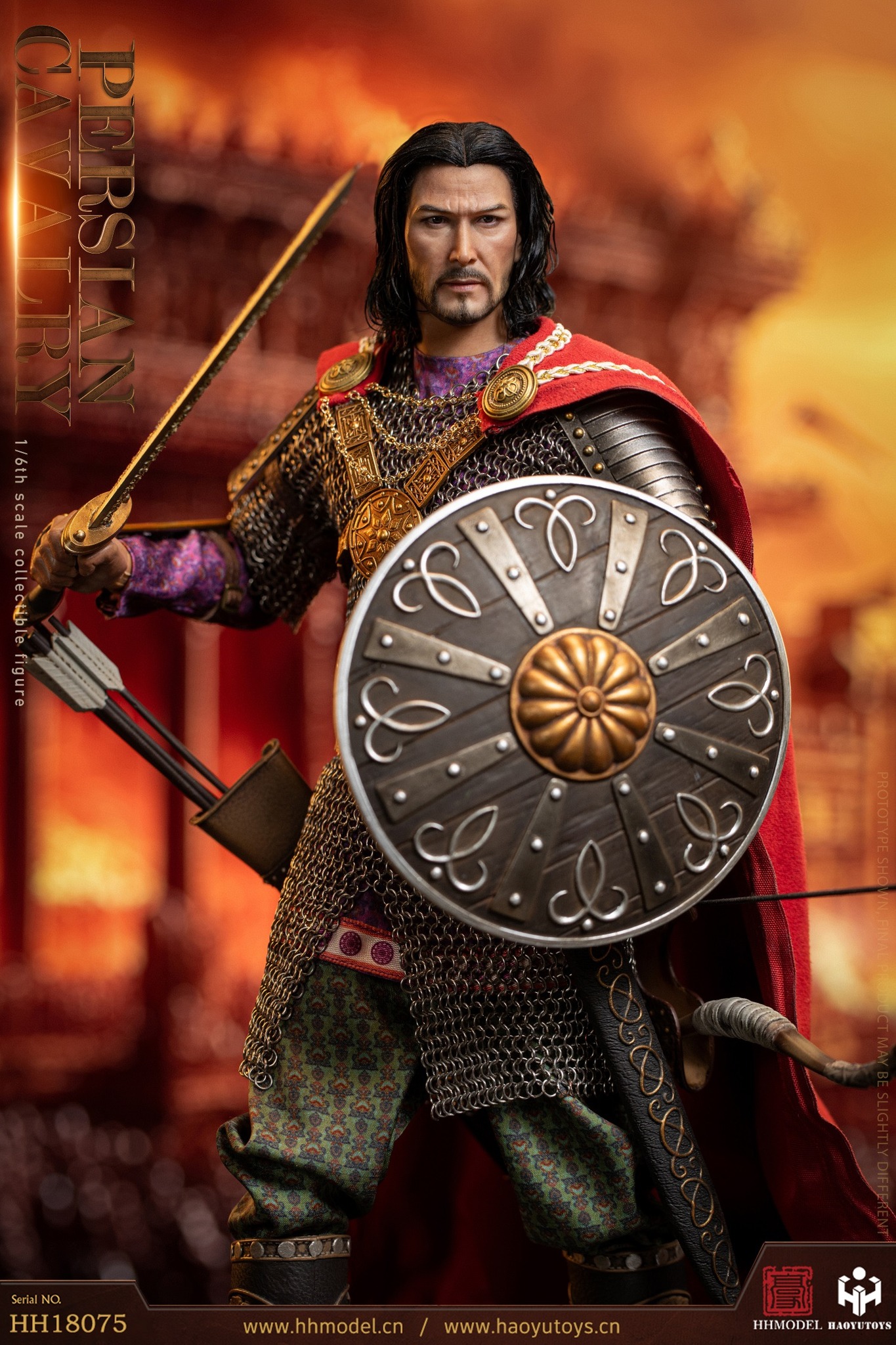 [สั่งจอง] HHMODEL & HAOYUTOYS 1/6 Imperial Legion - HH18075 : Persian heavy cavalry